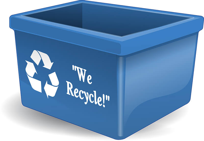 reciclar y eliminar lo que ya no se usa 