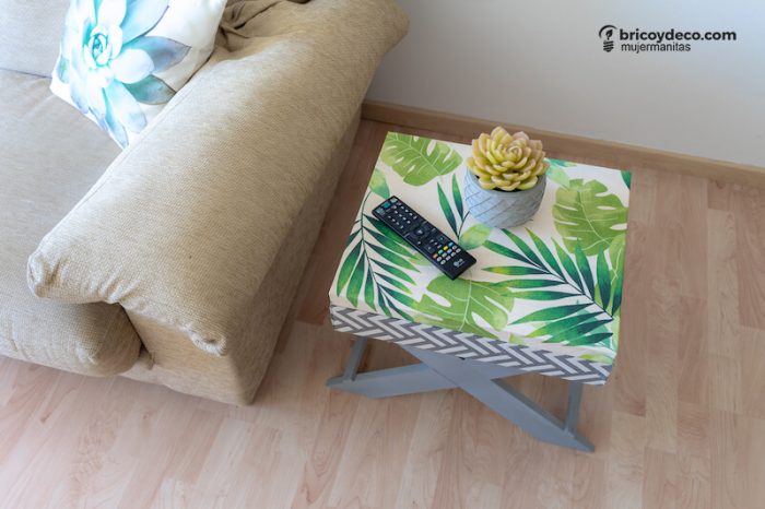 forrar con tela una caja de madera paso a paso