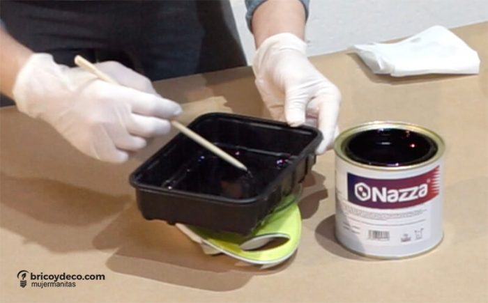 cómo colorear resina epoxi