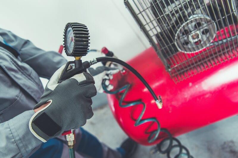 compresor de aire para trabajos de bricolaje