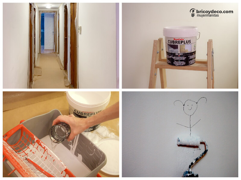 eliminar manchas difíciles de la pared con una pintura bloqueante