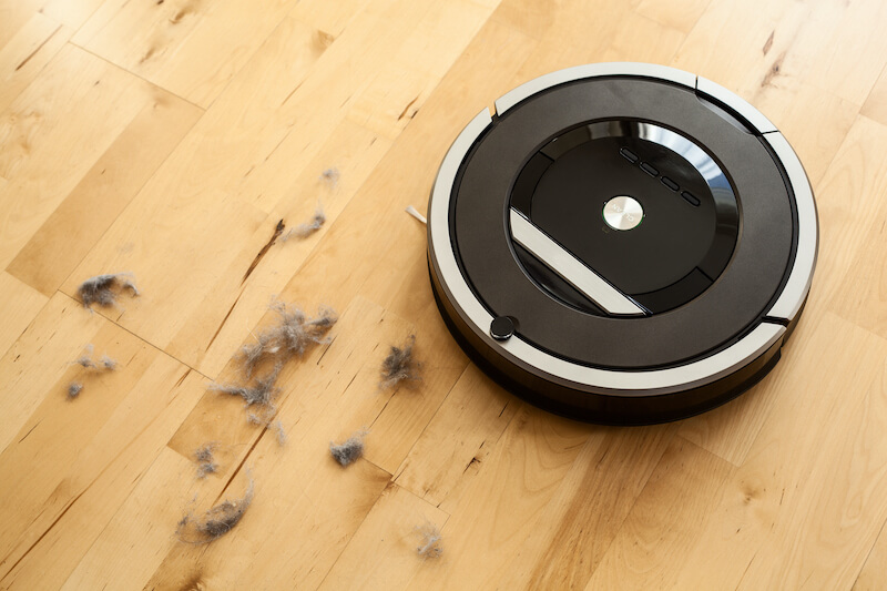 robot aspirador para pelo de mascotas
