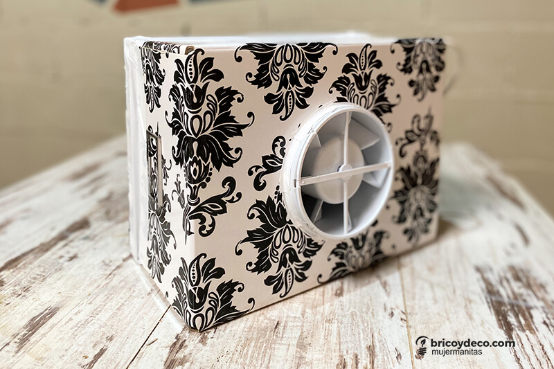 extactor de aire para purificador casero