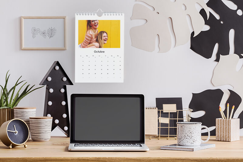 calendario digital personalizado para regalar