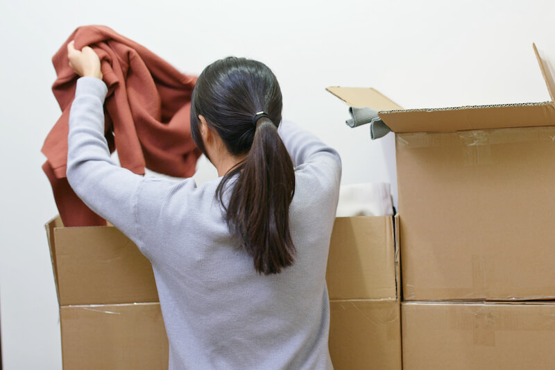 como empacar para una mudanza