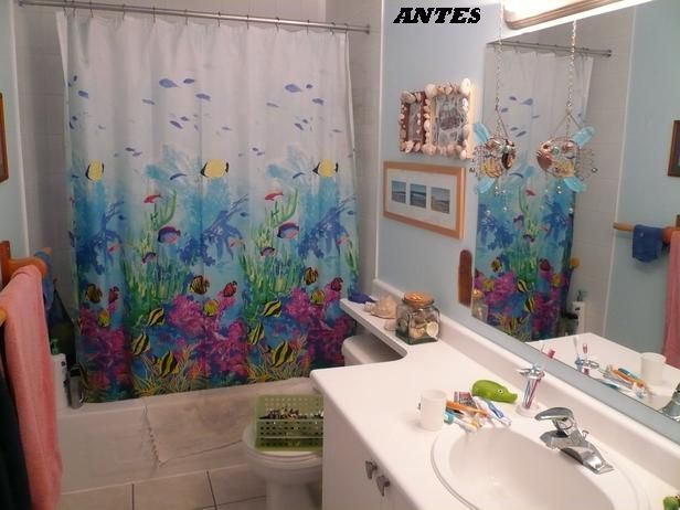 El baño antes...