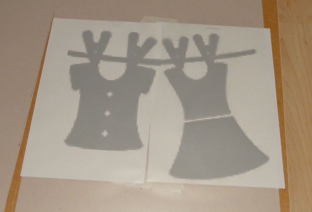 vinilo ventana dibujo bajo vinilo