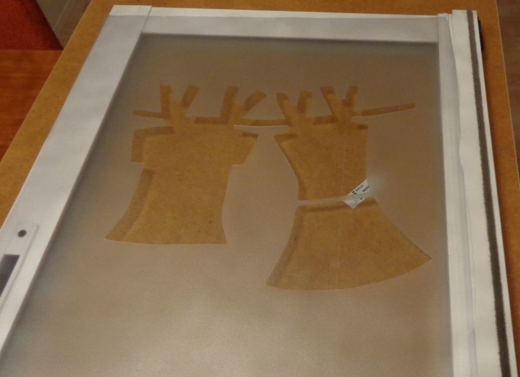 vinilo ventana dibujo cortado