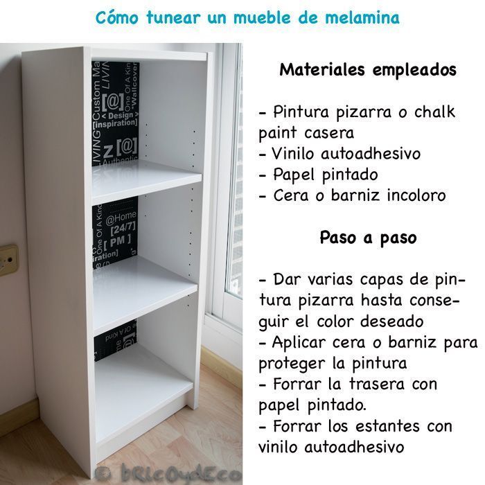 tunear mueble de melamina