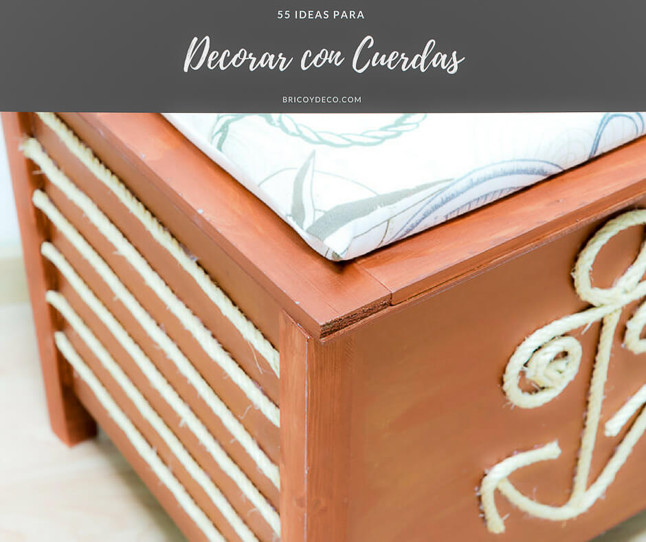 ideas para decorar con cuerdas