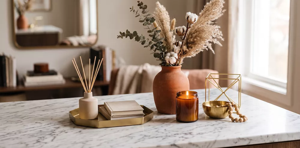 detalles de decoración de aportan personalidad