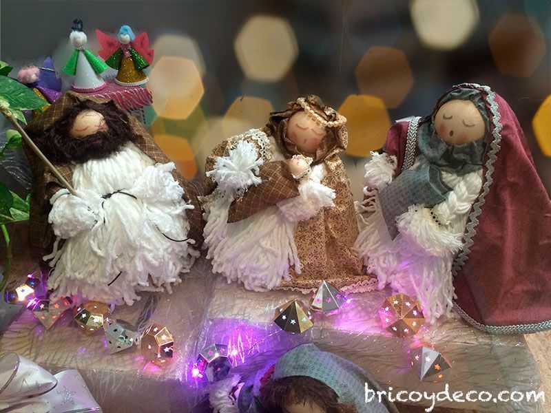 decorar en navidad reciclando