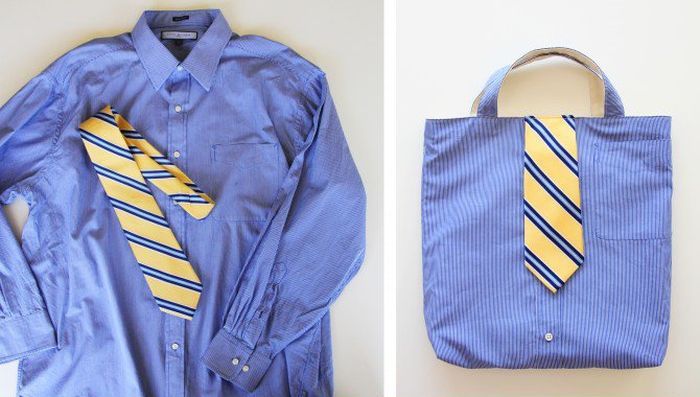 reciclar una camisa en un bolso