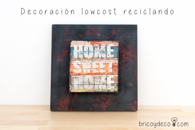 decoración lowcost reciclando