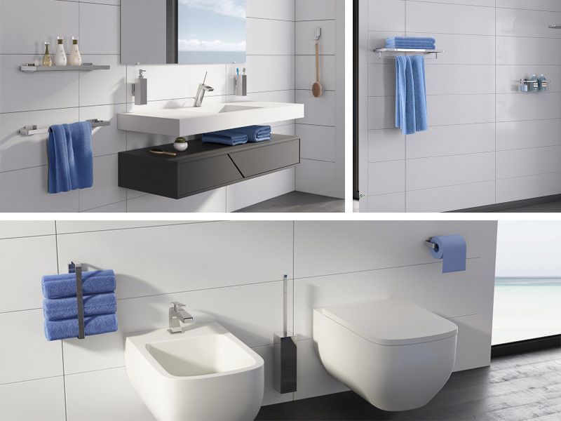 cómo elegir accesorios para baño de diseño
