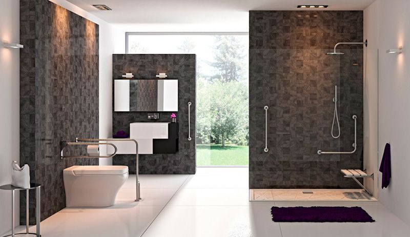 elegir accesorios para baño con necesidades especiales