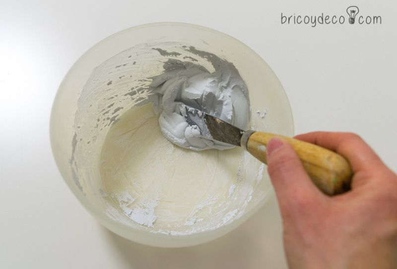 preparar masilla