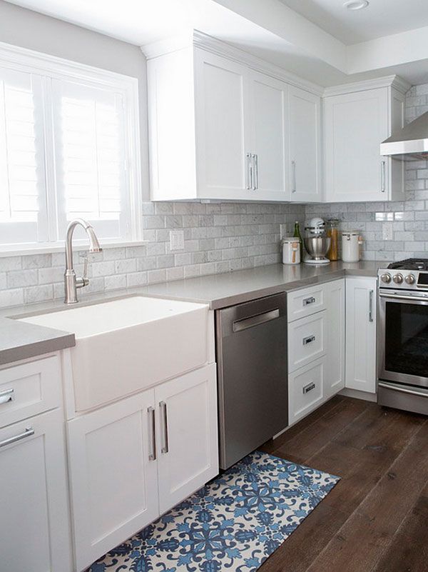 ideas para decorar con baldosas hidráulicas en la cocina