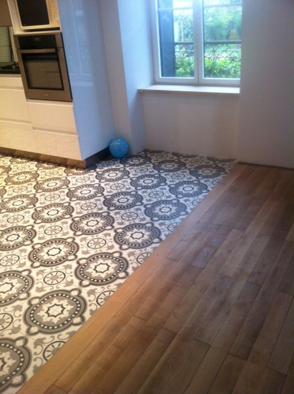 decorar con baldosas hidráulicas la cocina