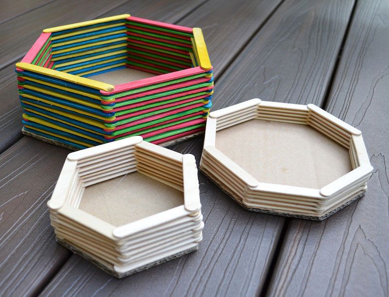 reciclar palitos de helado