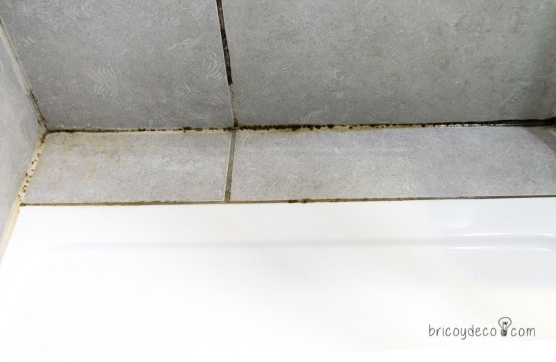 juntas de silicona con moho