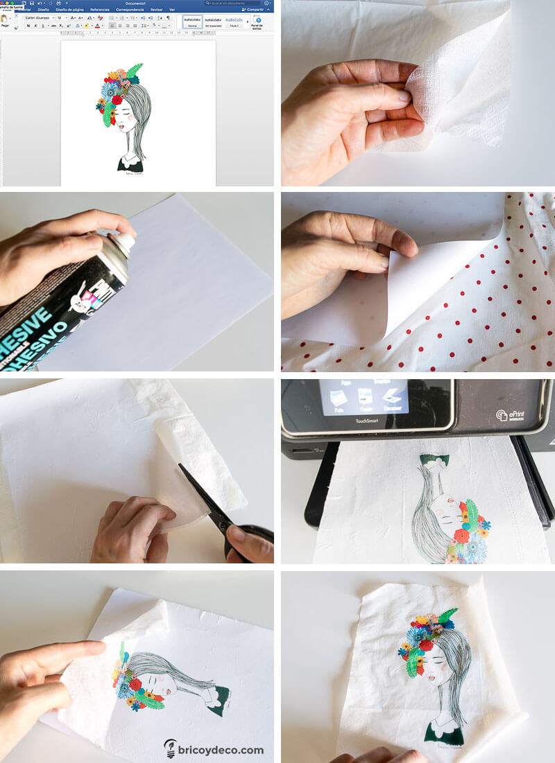 truco para hacer tus propias servilletas para decoupage paso a paso