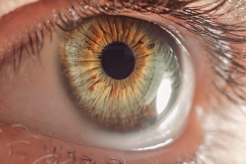 lesión ocular