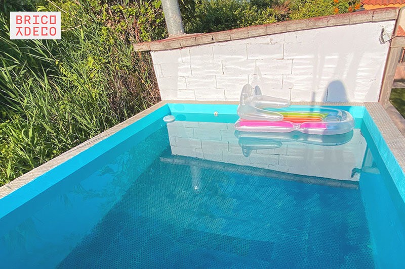 renovación con pintura para piscinas