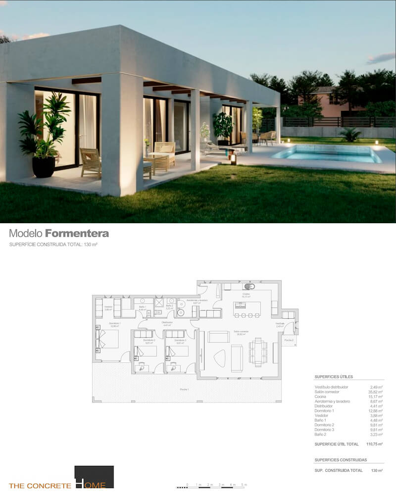 casas prefabricadas de hormigón de The Concrete Home
