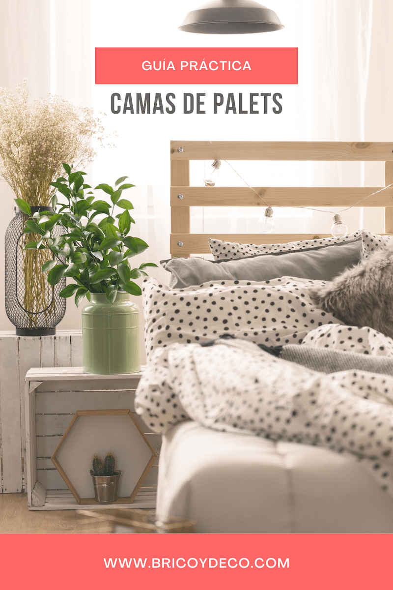 guía sobre cama de palets