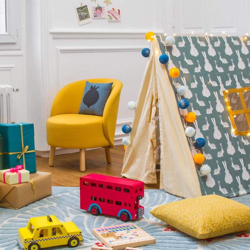 rincón de lectura infantil