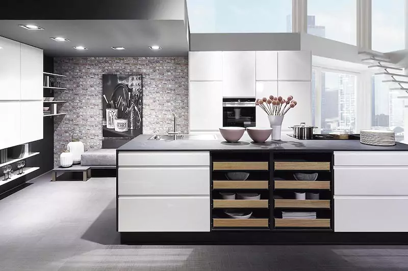 cocina blanca de Kuechenart.es