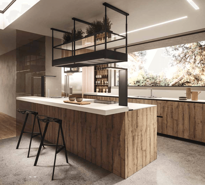 cocina de diseño italiano