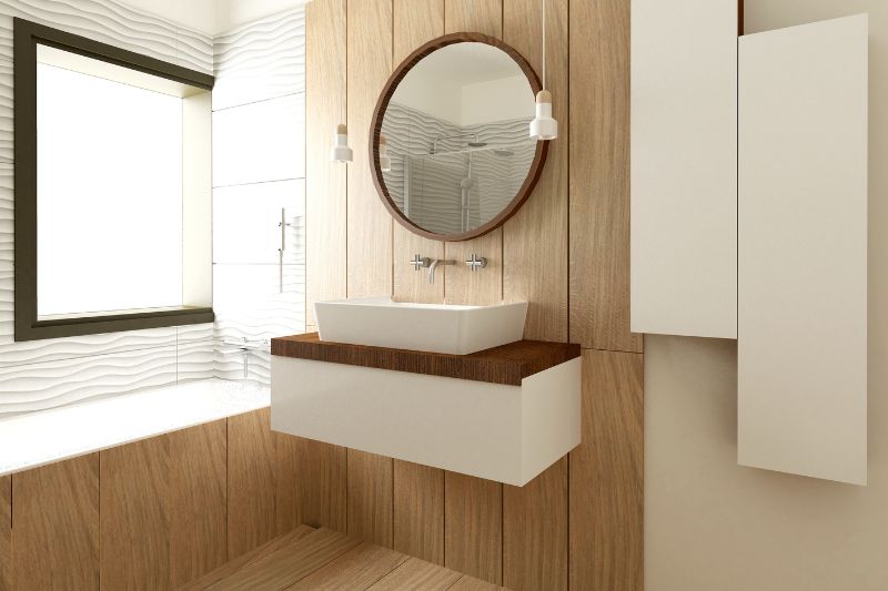 mobiliario para baños pequeños