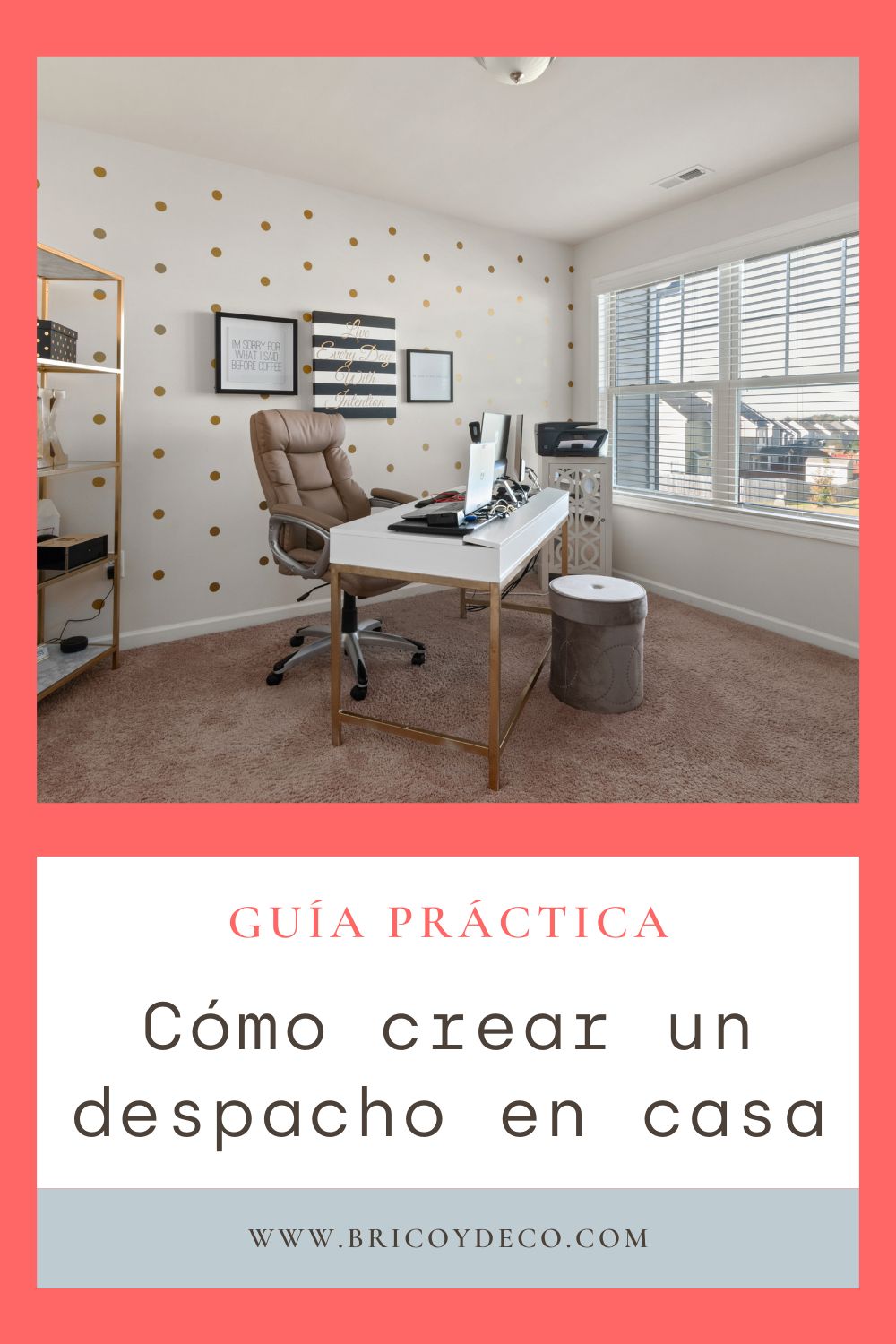cómo crear un rincón de trabajo en casa