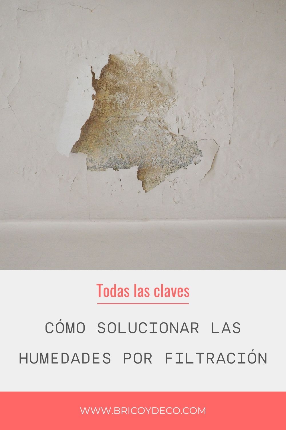 cómo solucionar las humedades por filtración 