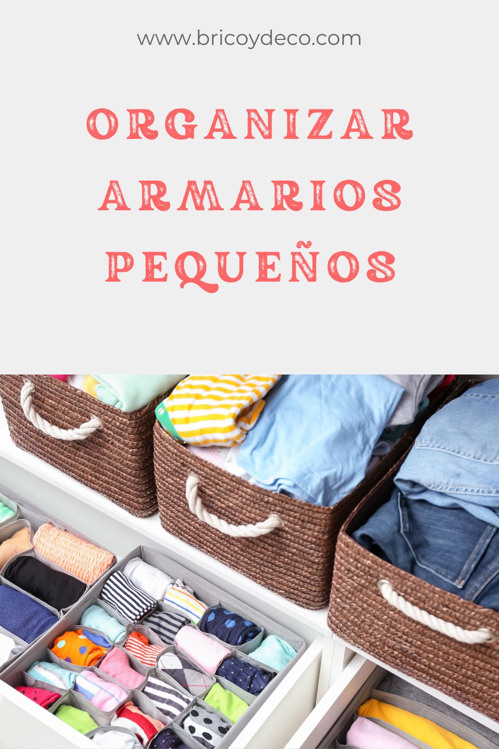 organizar armarios pequeños