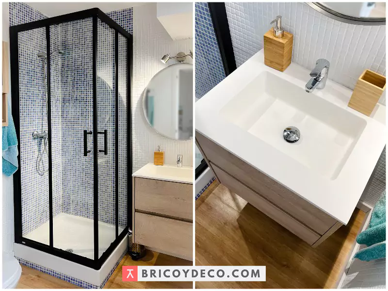 después de reformar un baño sin obras 