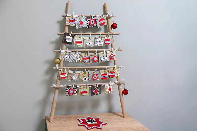 calendario de adviento DIY