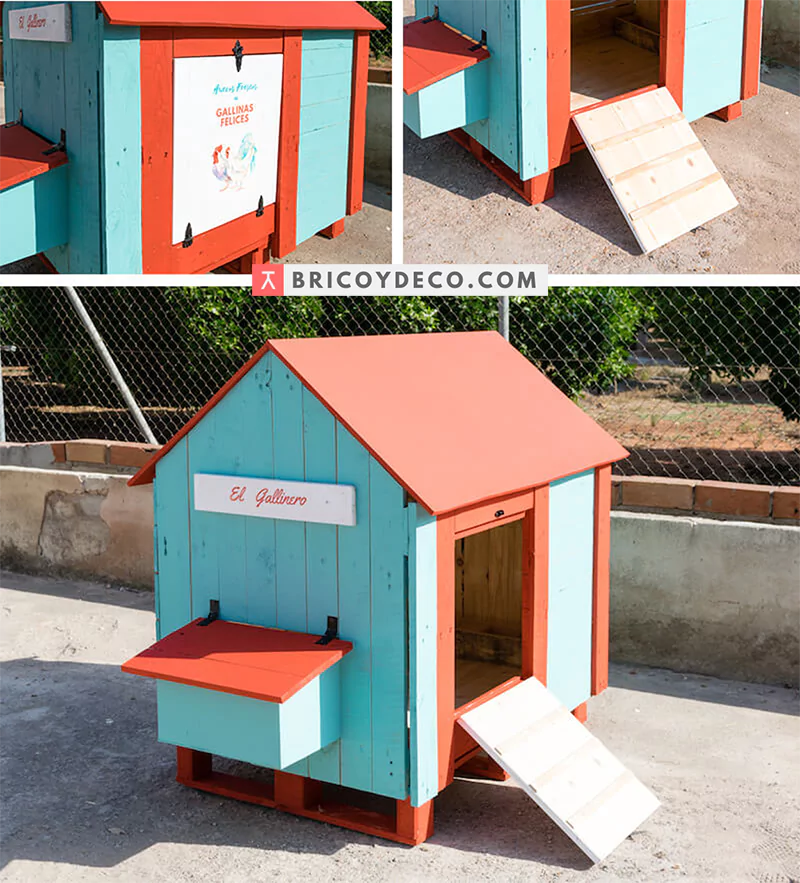 gallinero DIY