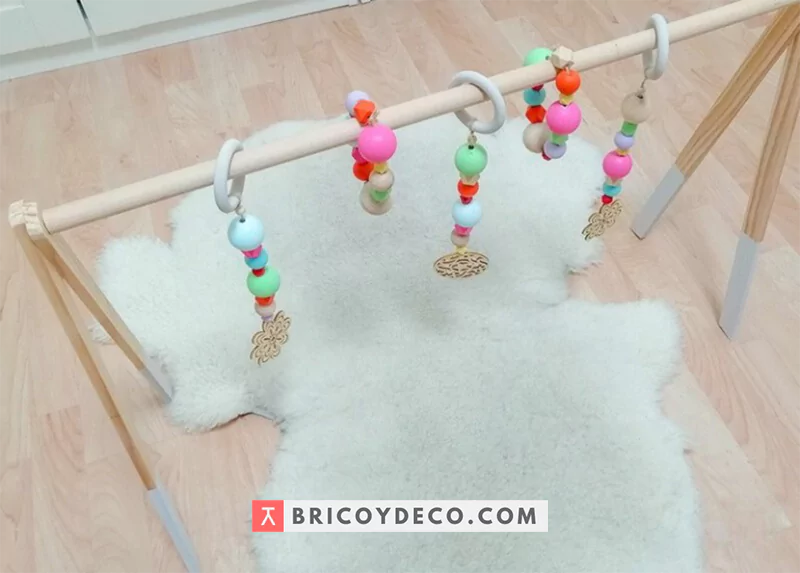 gimnasio de madera DIY