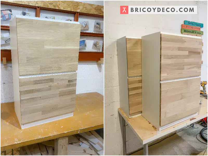 módulos de la isla de cocina