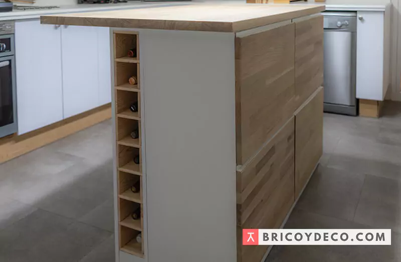 isla de cocina DIY