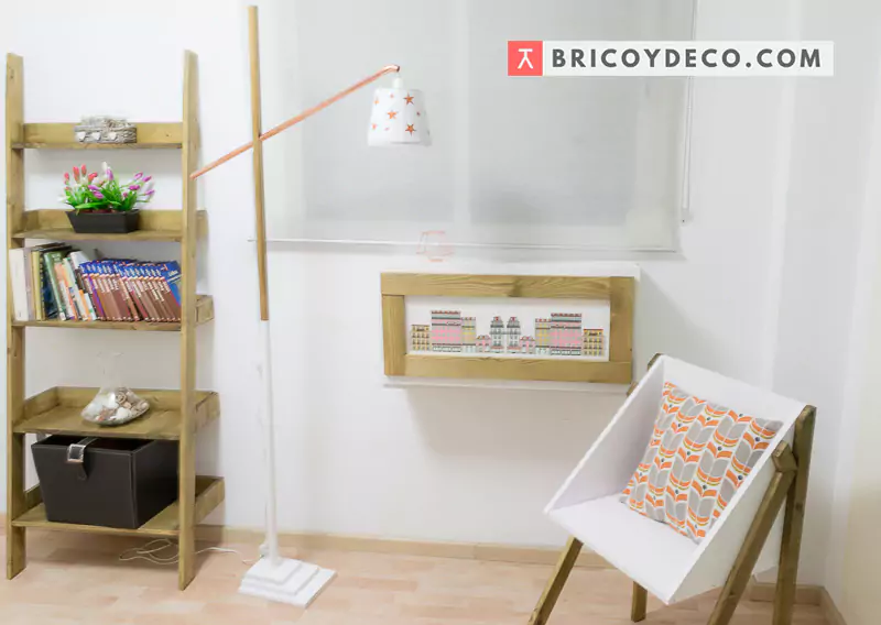 lámpara de pie para una habitación infantil 