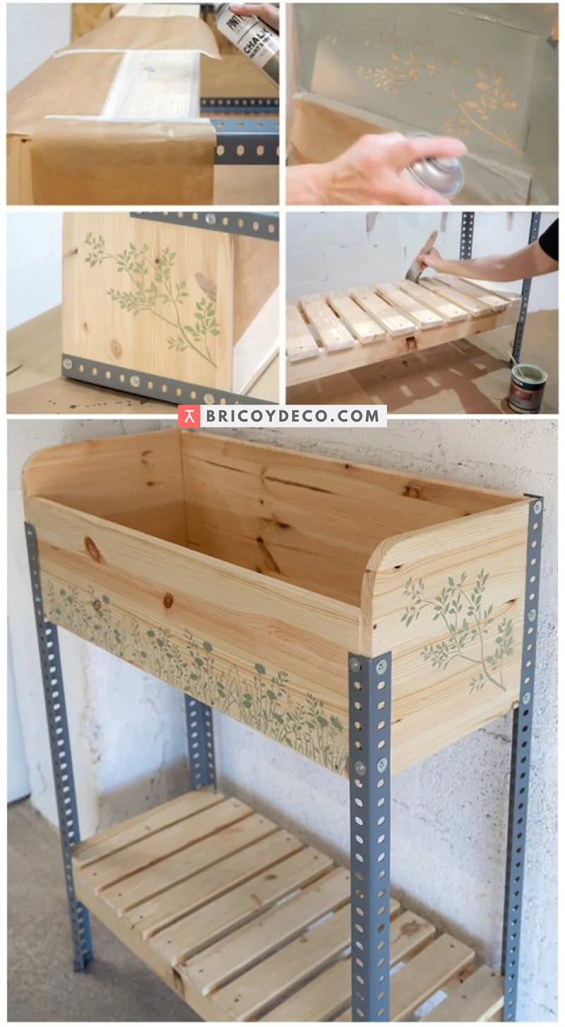 cómo proteger la madera de una mesa de cultivo
