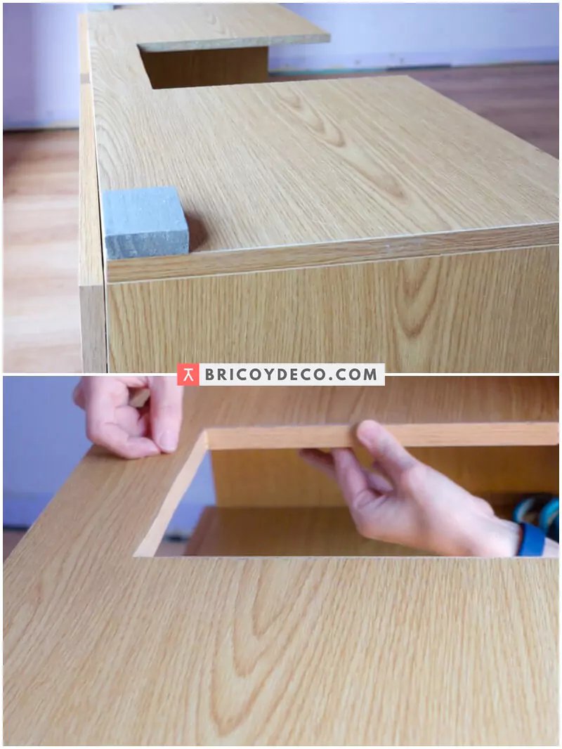 cómo cantear un tablero