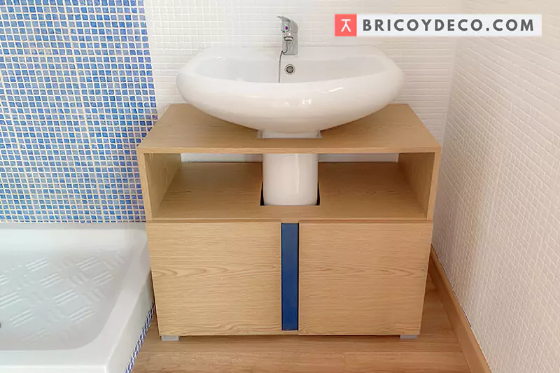 mueble para lavabo de pedestal 