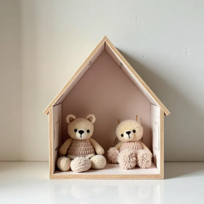 casita en miniatura minimalista