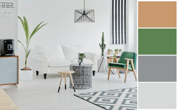 colores clave del estilo nórdico