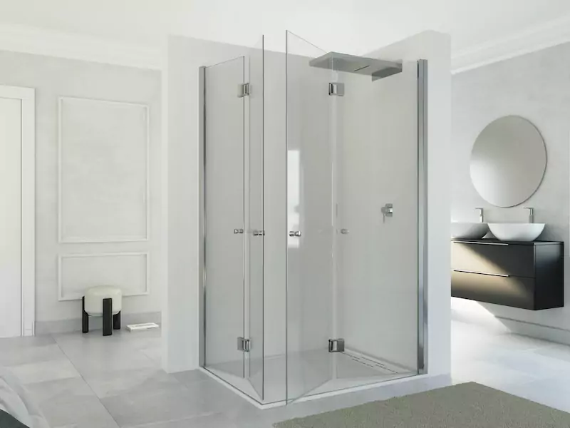 mamparas de ducha walk-in